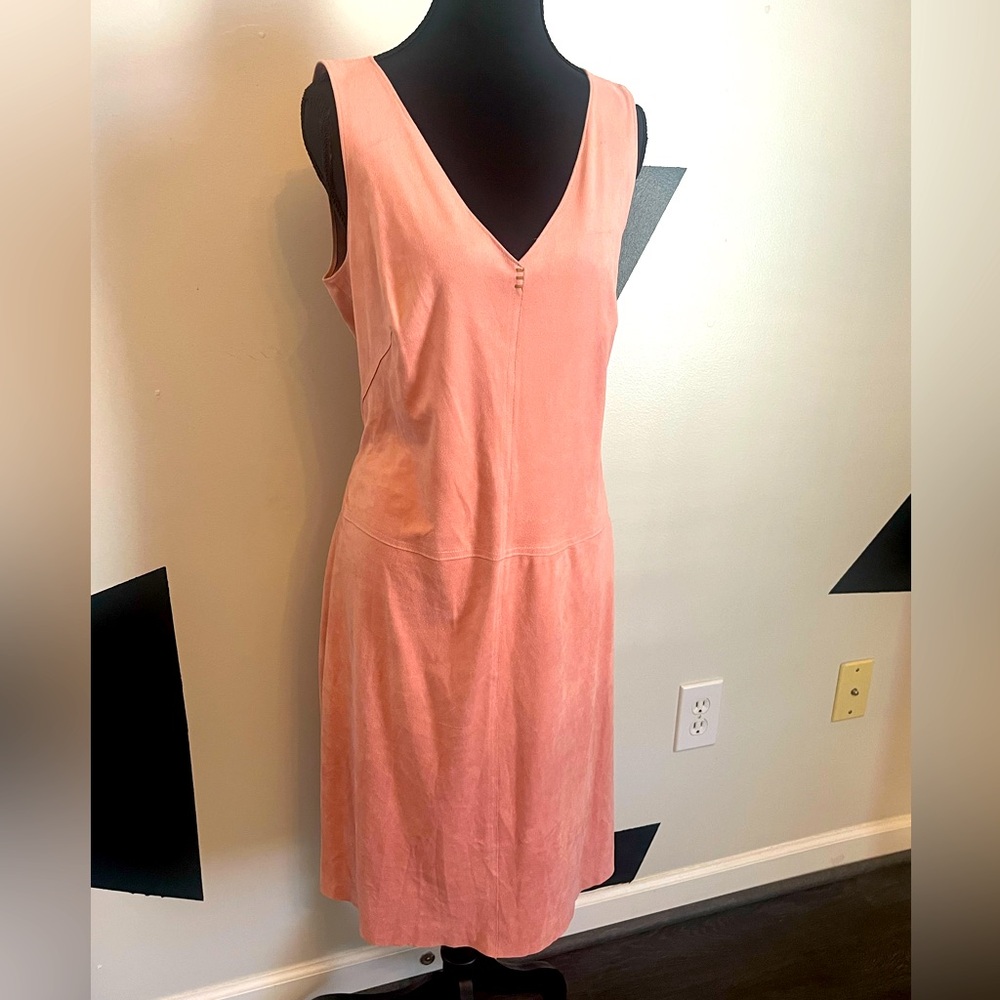 Max Studio Suede Dress
